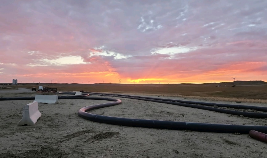 OILFIELD WATER TRANSFER